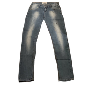 Stylish Denim Straight Leg Jeans